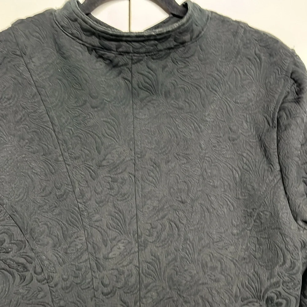 Massimo Collarless Jacquard Blazer / Jacket